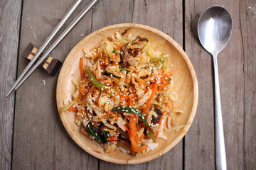 Bibimbap korean food