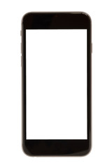 Smartphone isolated on white background