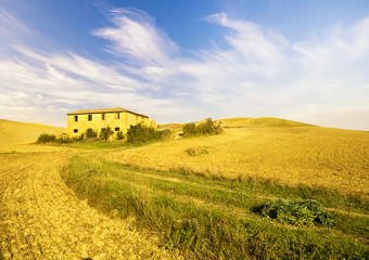 Porzucona will farmera w Toskanii