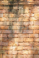 retro red brick background