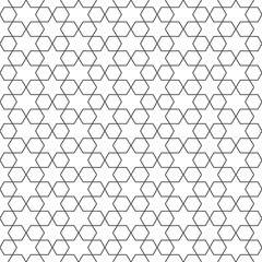 Fototapeta premium Abstract arabic seamless pattern with stars