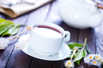 tea in cup