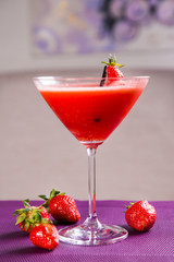 fresh cold smoothie