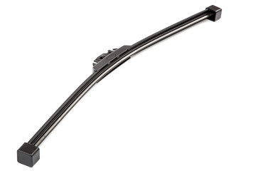 Car Wiper on white background.