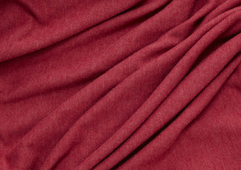 Red Fleece Fabric