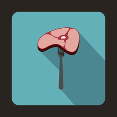 Steak Icon, Flat style