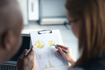 Stock market graphs monitoring