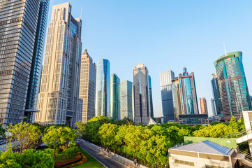 Parks and modern architecture