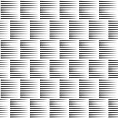 Black and white striped geometric seamless pattern