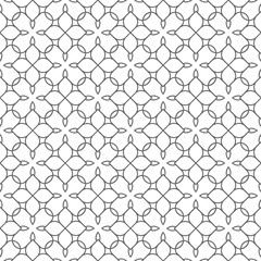 Fototapeta premium Delicate seamless flower pattern in oriental style