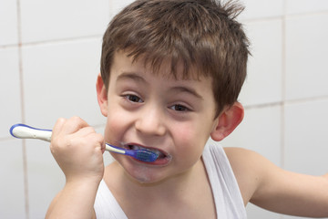  brushing  teeth