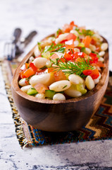 Salad with beans