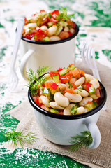 Salad with beans