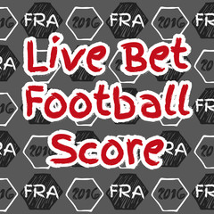 Pattern for football live betting. Vector hand drawn soccer backgraund. Live score pattern.
