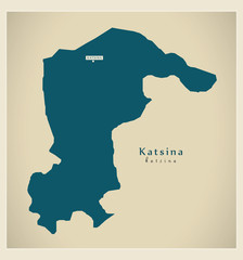 Modern Map - Katsina NG