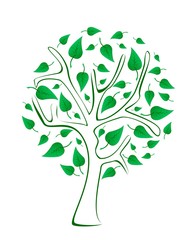 Tree - Stock Illustration