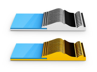 Two Sections of bagets