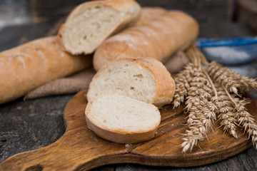 Homemade Air French baguette
