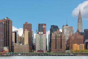 Manhattan skyline with Chrysler Building