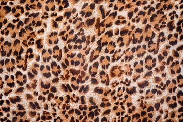 texture of print fabric stripes leopard