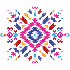 hand drawn tribal design element