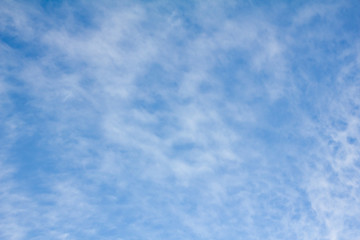 soft clound and blue sky