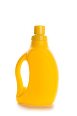 plastic container isolated on white background