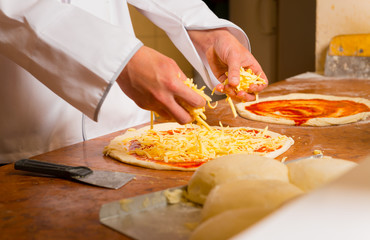 Fresh Italian pizza