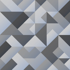 Grey geometric background