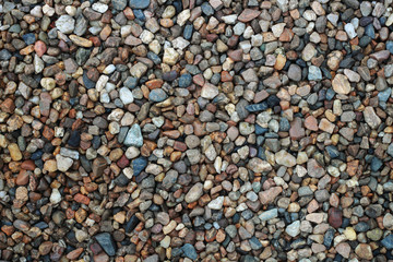Various pebbles for pattern and background
