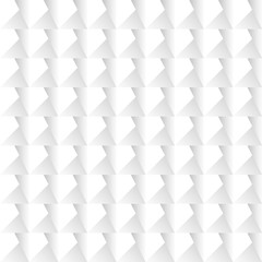 White 3d geometric background