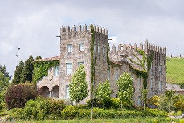 House in the form of an ancient castle