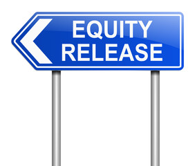 Equity release concept.