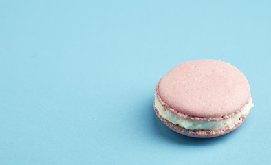 French pink macaron