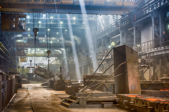 Casting ferroalloy factory
