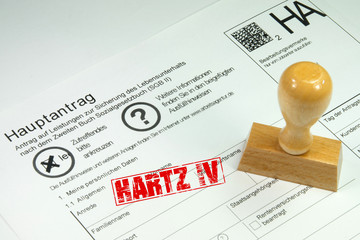 Antrag auf Arbeitslosengeldgeld Hartz 4