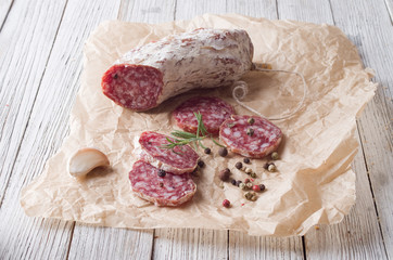 Sliced Italian Salami