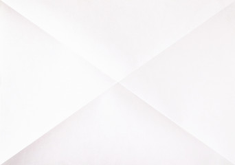 white sheet of folded  paper