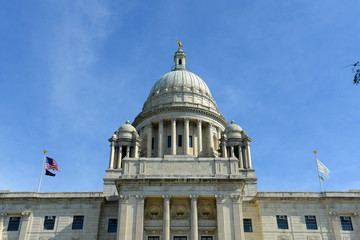 Rhode Island State House, Providence, Rhode Island, USA. Rhode Island State House was constructed in 1904 with Georgian style.