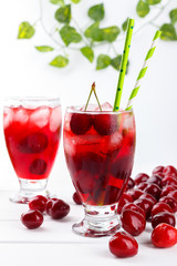 Fresh cherry juice