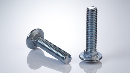Metal parts and screws