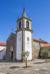 Fototapeta na wymiar Santa Maria dos Anjos church in Valenca do Minho