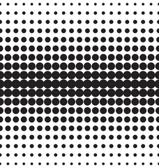 Vector halftone dots. Black dots on white background