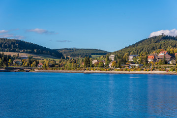 Fototapeta premium Schluchsee lake in the black forest