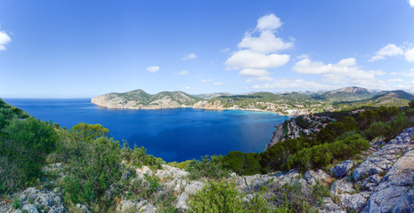 Fototapeta premium Beach near Peguera Andraxt