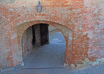 one of entrance to Spilberk Castle