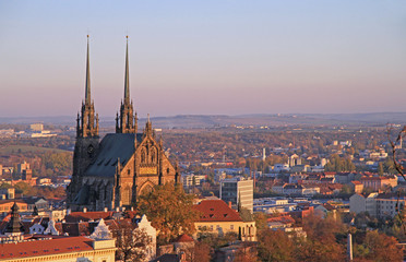 Cathedral of St. Peter and Paul with other buildings