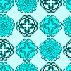 Arab ornament. Seamless pattern.