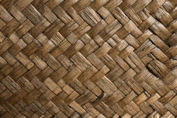 Bambus Textur Hintergrund geflochten