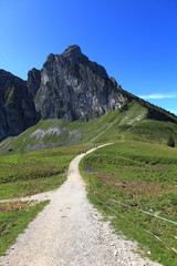 Fototapeta na wymiar Bergwandern
